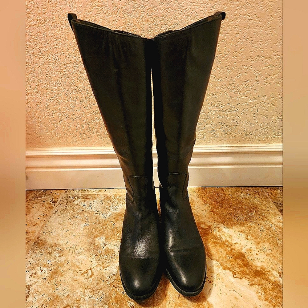 Sam Edelman Black Riding Boots